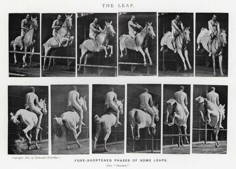 Il salto da Eadweard Muybridge