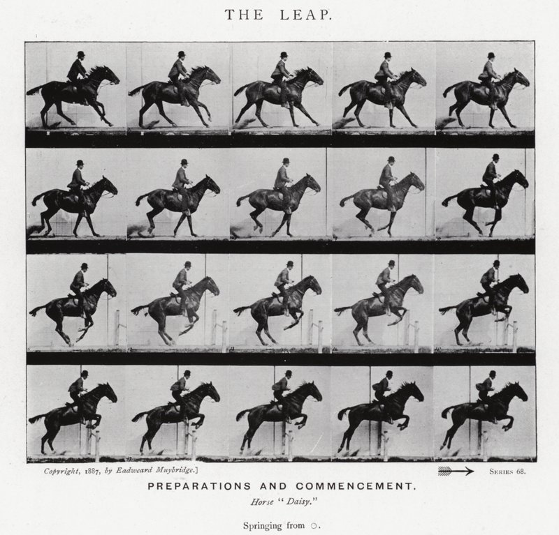 Il salto da Eadweard Muybridge