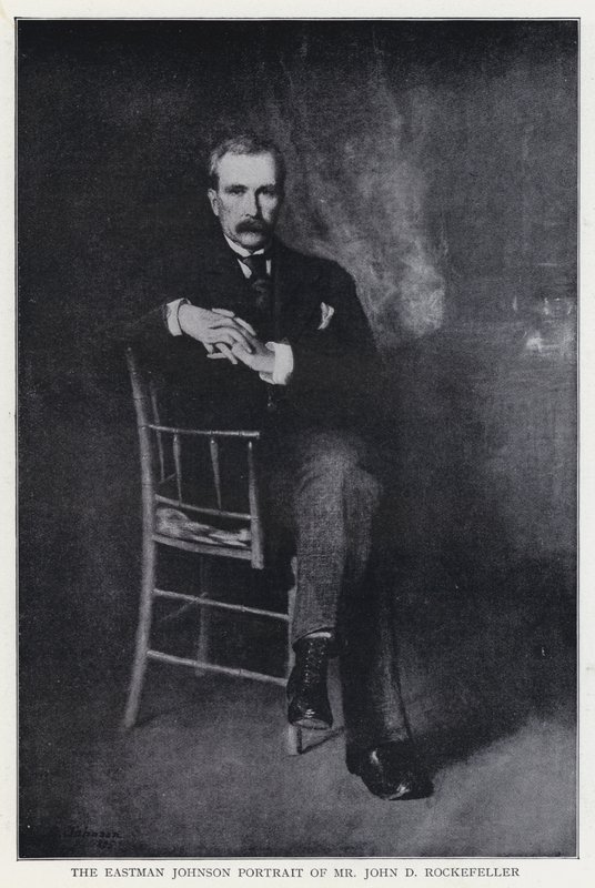 Il ritratto di John D. Rockefeller di Eastman Johnson da Eastman after Johnson