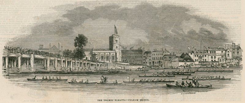 La regata del Tamigi da Ebenezer Landells