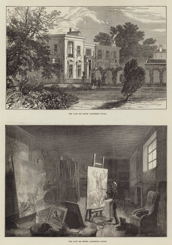 Casa di Landseer da Ebenezer Newman Downard