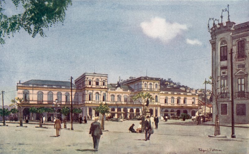 Capolinea della Ferrovia Centrale del Brasile, Rio de Janeiro da Edgar L. Pattison