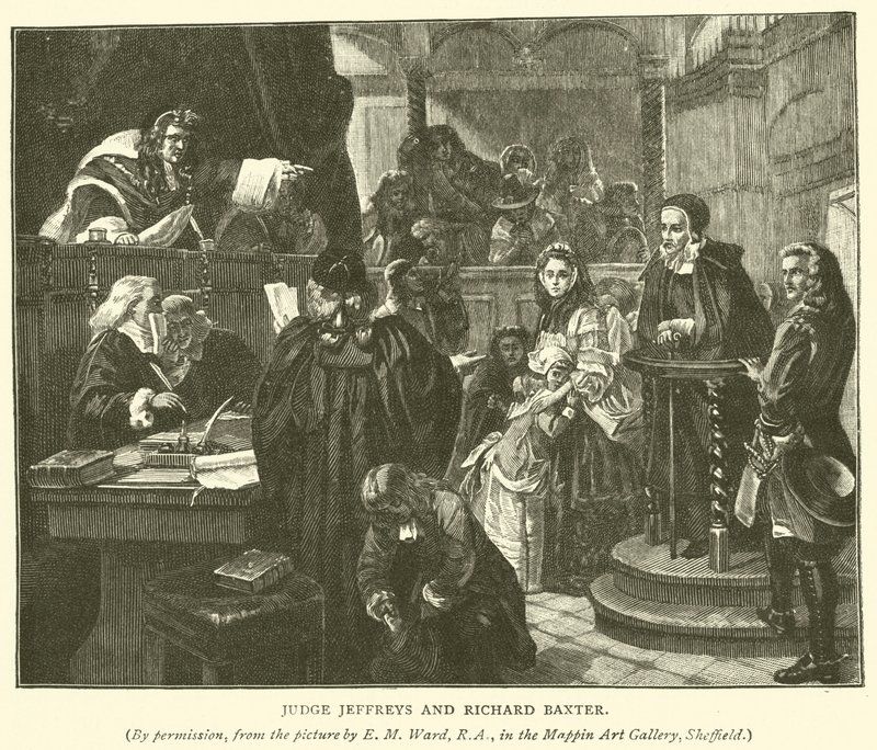 Giudice Jeffreys e Richard Baxter da Edgar Melville Ward
