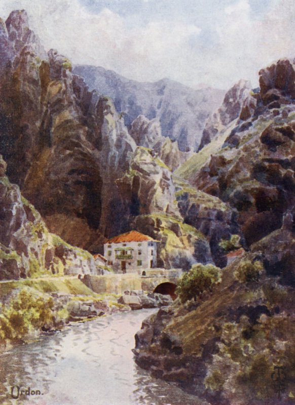 Spagna settentrionale: La gola del Deva, Urdon da Edgar T. A. Wigram