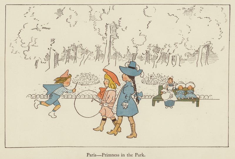 Parigi, compostezza nel parco da Edith Farmiloe