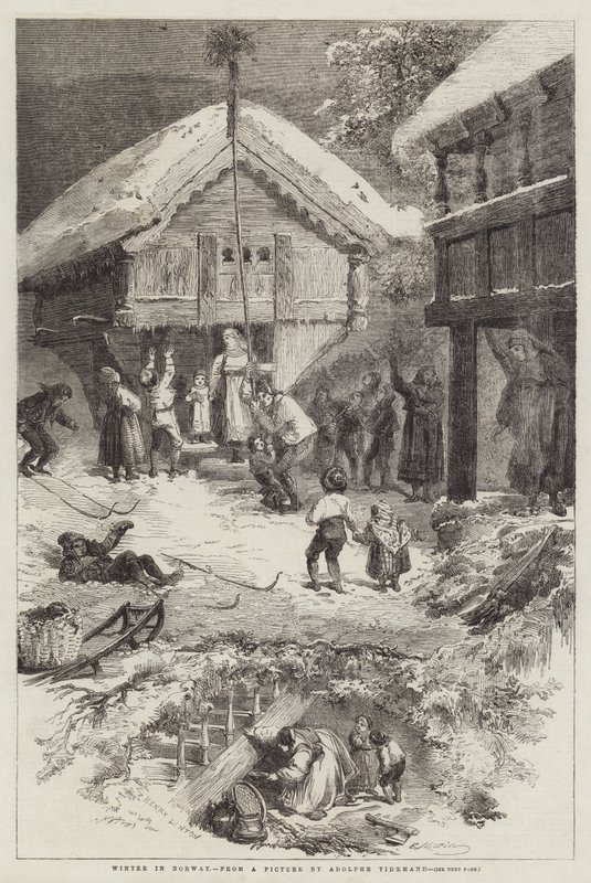 Inverno in Norvegia da Edmond Morin