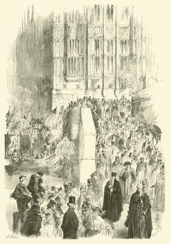 Cerimonia di giuramento del sindaco di Londra da Edmond (after) Morin