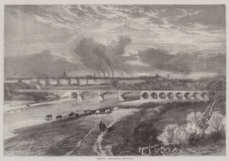 Preston, Lancashire da Edmund Morison Wimperis