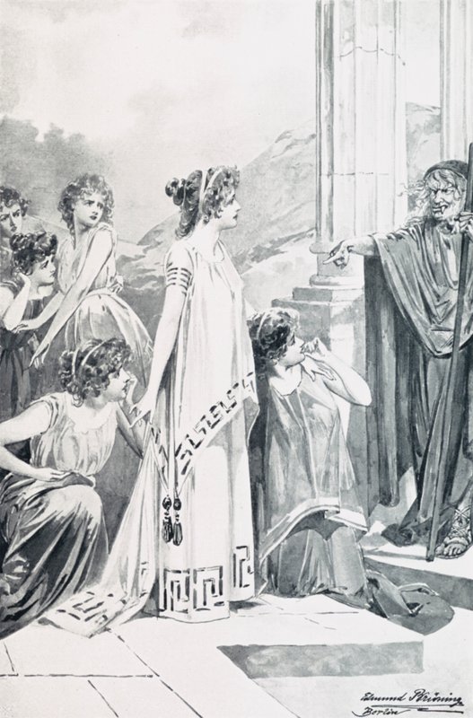 Illustrazione per il Faust di Goethe da Edmund Bruning