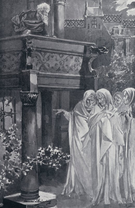 Illustrazione per il Faust di Goethe da Edmund Bruning
