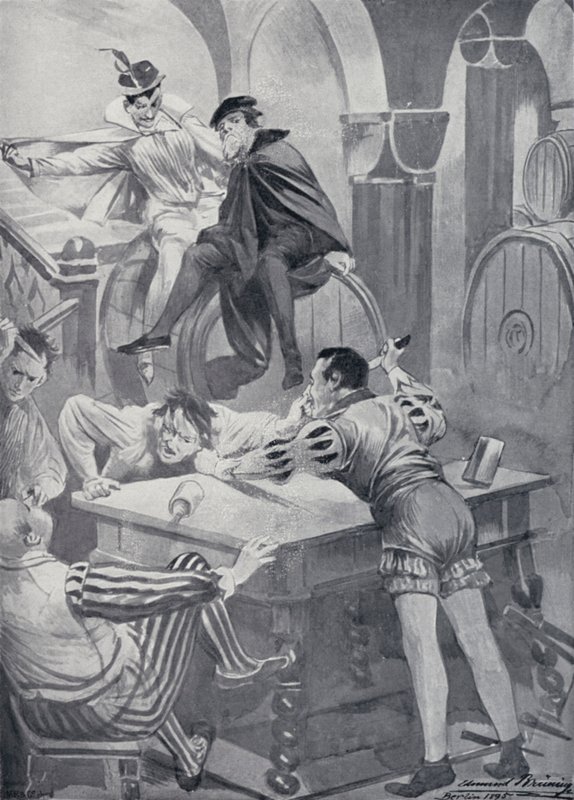 Illustrazione per Faust di Goethe da Edmund Bruning