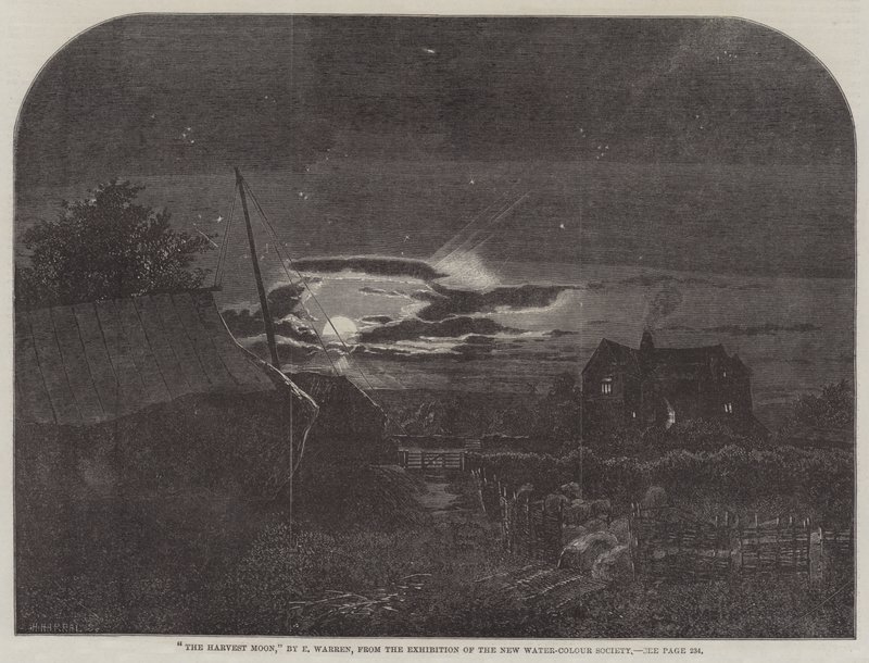 La luna del raccolto da Edmund George Warren