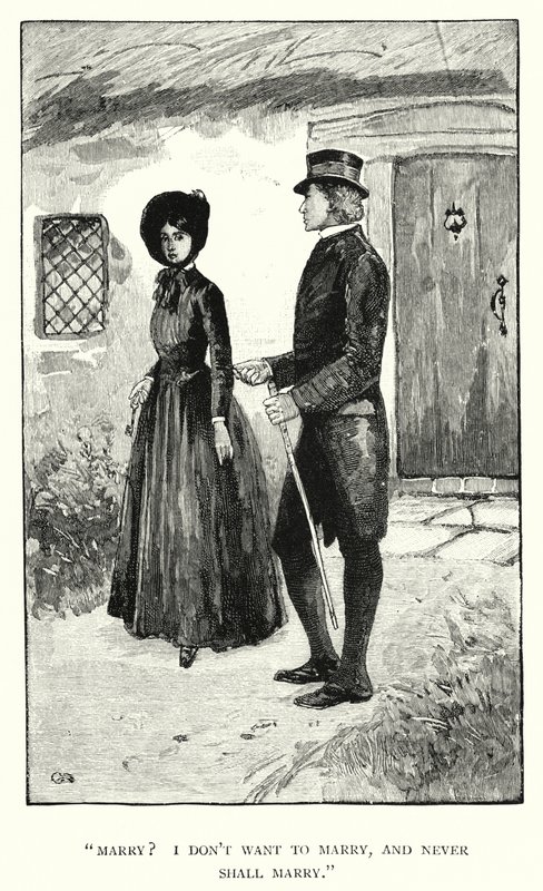 Illustrazione per Jane Eyre di Charlotte Bronte da Edmund Henry Garrett