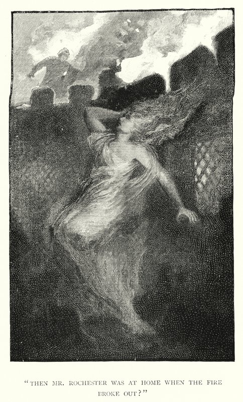 Illustrazione per Jane Eyre di Charlotte Bronte da Edmund Henry Garrett