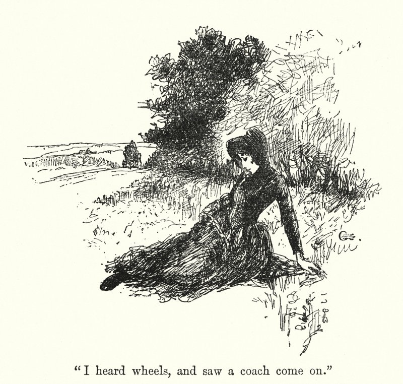 Illustrazione per Jane Eyre di Charlotte Bronte da Edmund Henry Garrett