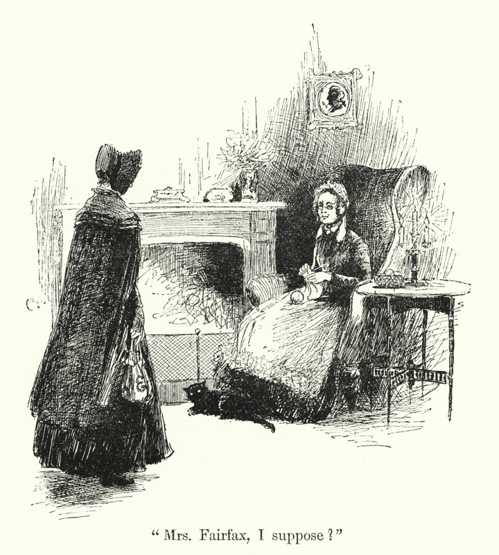 Illustrazione per Jane Eyre di Charlotte Bronte da Edmund Henry Garrett