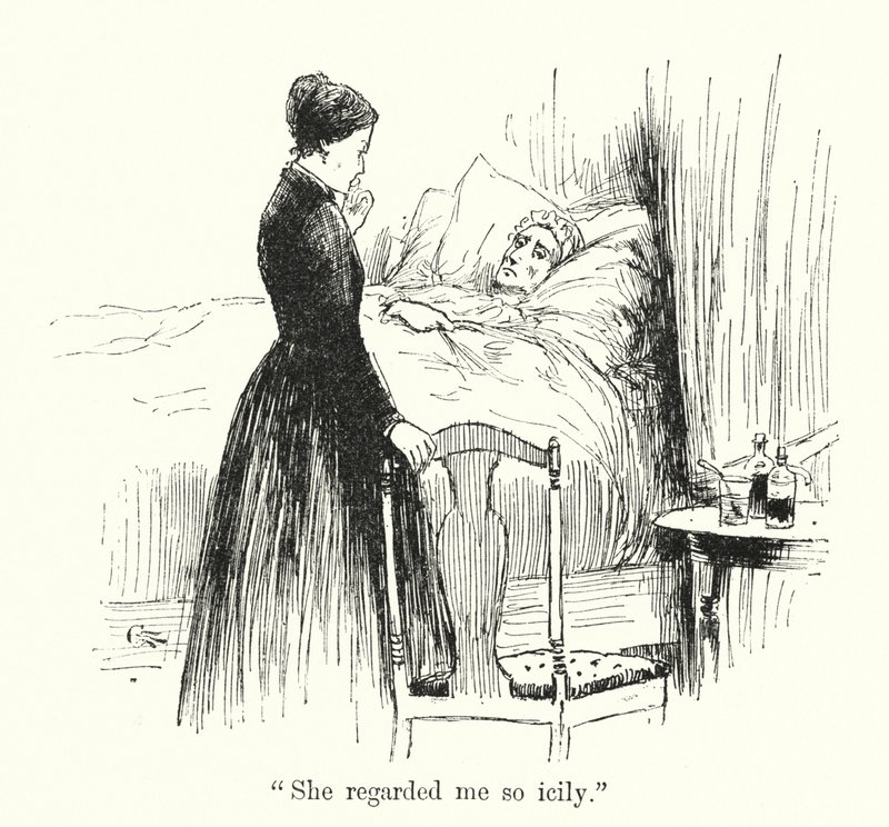 Illustrazione per Jane Eyre di Charlotte Bronte da Edmund Henry Garrett