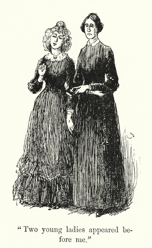 Illustrazione per Jane Eyre di Charlotte Bronte da Edmund Henry Garrett