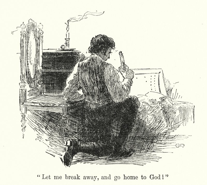 Illustrazione per Jane Eyre di Charlotte Bronte da Edmund Henry Garrett