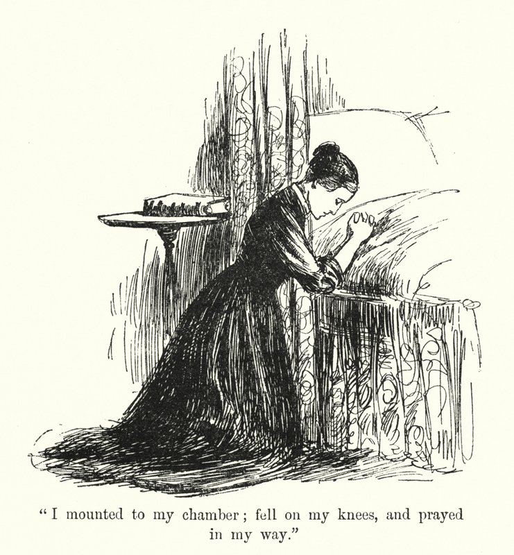 Illustrazione per Jane Eyre di Charlotte Bronte da Edmund Henry Garrett