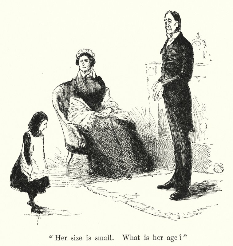 Illustrazione per Jane Eyre di Charlotte Bronte da Edmund Henry Garrett
