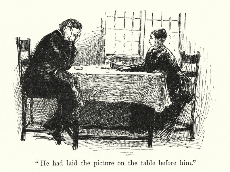 Illustrazione per Jane Eyre di Charlotte Bronte da Edmund Henry Garrett
