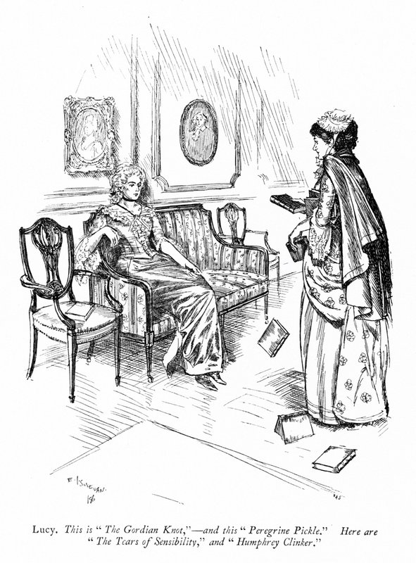 Illustrazione per I rivali di Sheridan (incisione) da Edmund Joseph (after) Sullivan