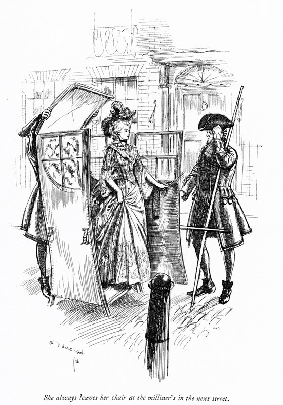 Illustrazione per La scuola della maldicenza di Sheridan (incisione) da Edmund Joseph (after) Sullivan