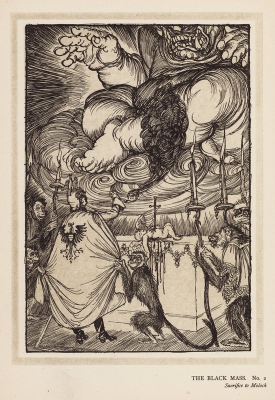La ghirlanda del Kaiser: La Messa Nera da Edmund Joseph (after) Sullivan