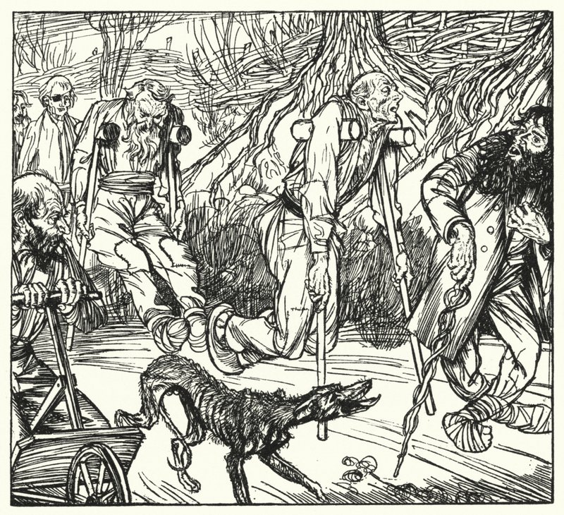 Illustrazione per Sartor Resartus da Edmund Joseph after Sullivan