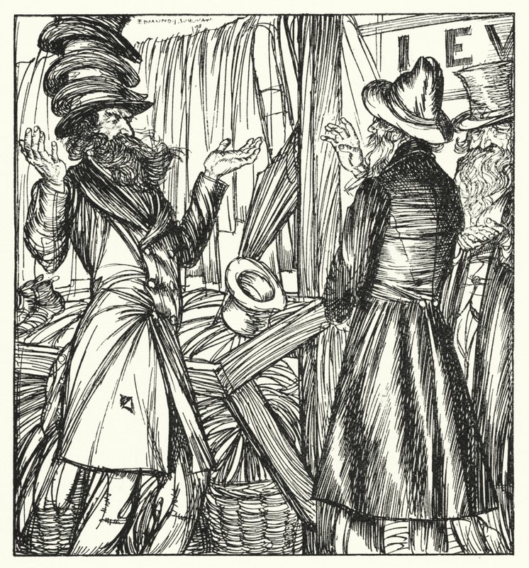 Illustrazione per Sartor Resartus da Edmund Joseph after Sullivan