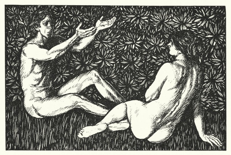 Illustrazione per Sartor Resartus da Edmund Joseph after Sullivan