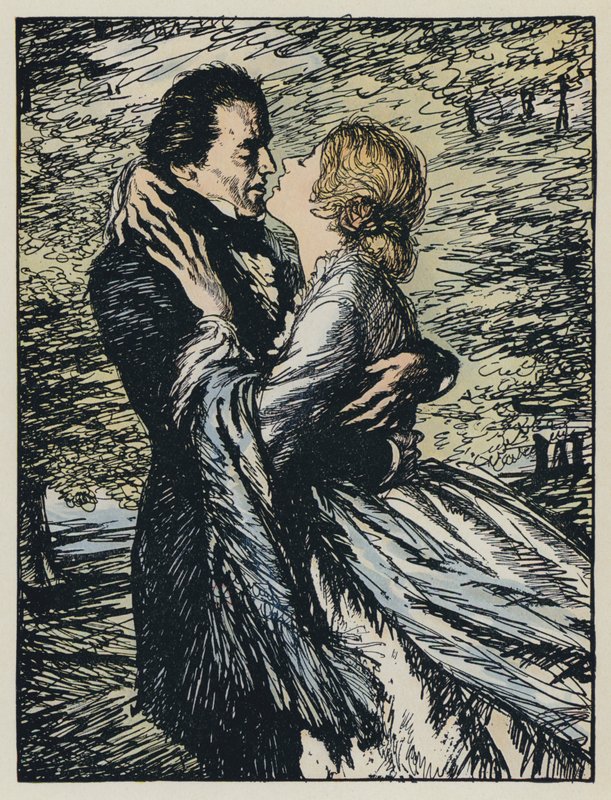 Illustrazione per Maud di Tennyson da Edmund Joseph after Sullivan