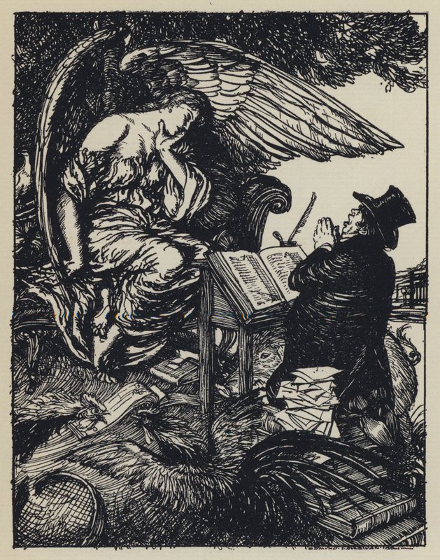 Illustrazione per Maud di Tennyson da Edmund Joseph after Sullivan