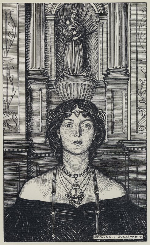 Illustrazione per A Dream of Fair Women e altre poesie da Edmund Joseph after Sullivan