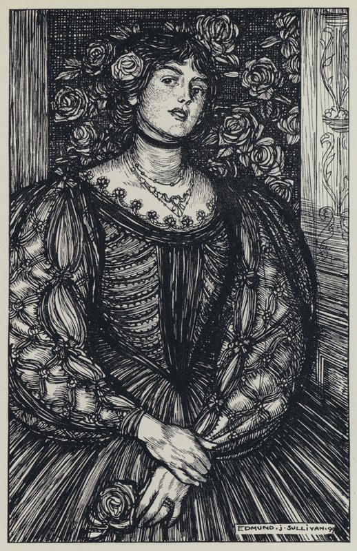 Illustrazione per A Dream of Fair Women e altre poesie da Edmund Joseph after Sullivan