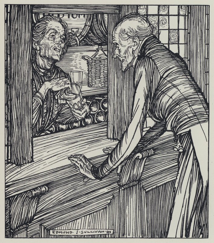 Illustrazione per A Dream of Fair Women e altre poesie da Edmund Joseph after Sullivan