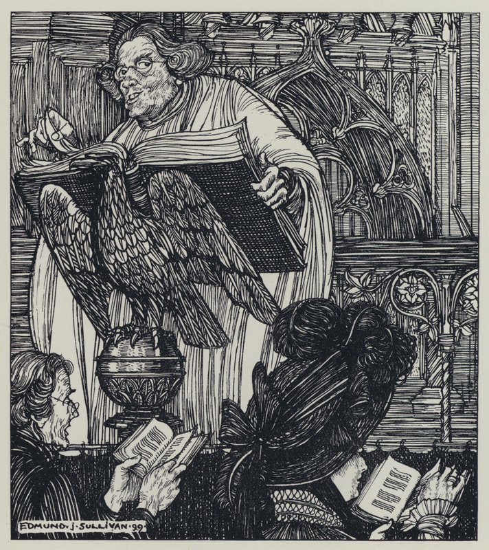 Illustrazione per A Dream of Fair Women e altre poesie da Edmund Joseph after Sullivan
