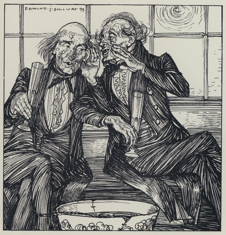 Illustrazione per A Dream of Fair Women e altre poesie da Edmund Joseph after Sullivan