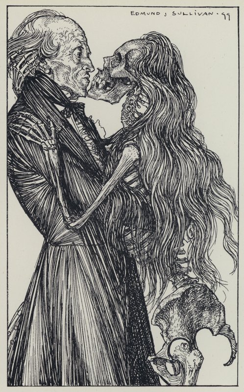 Illustrazione per A Dream of Fair Women e altre poesie da Edmund Joseph after Sullivan