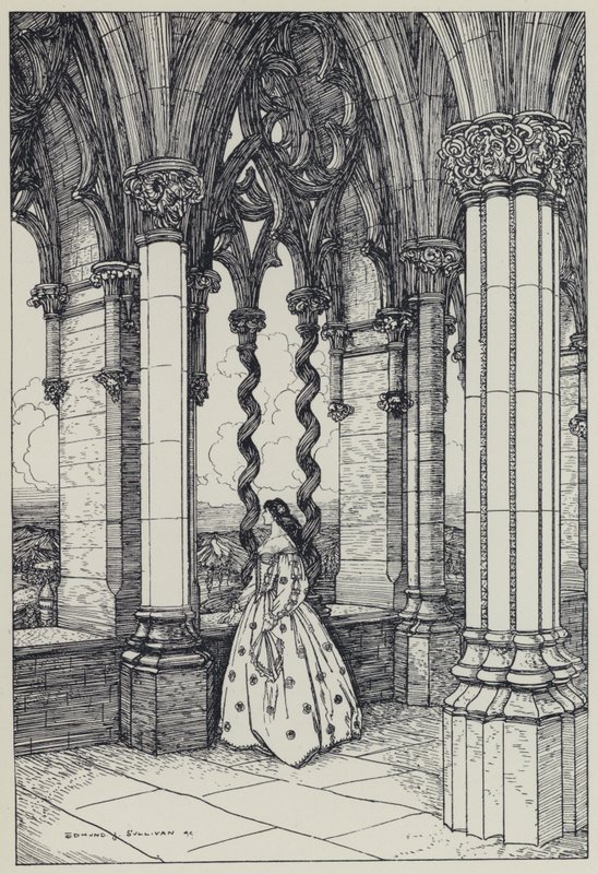 Illustrazione per A Dream of Fair Women e altre poesie da Edmund Joseph after Sullivan