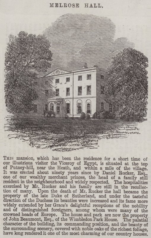 Melrose Hall da Edmund Morison Wimperis