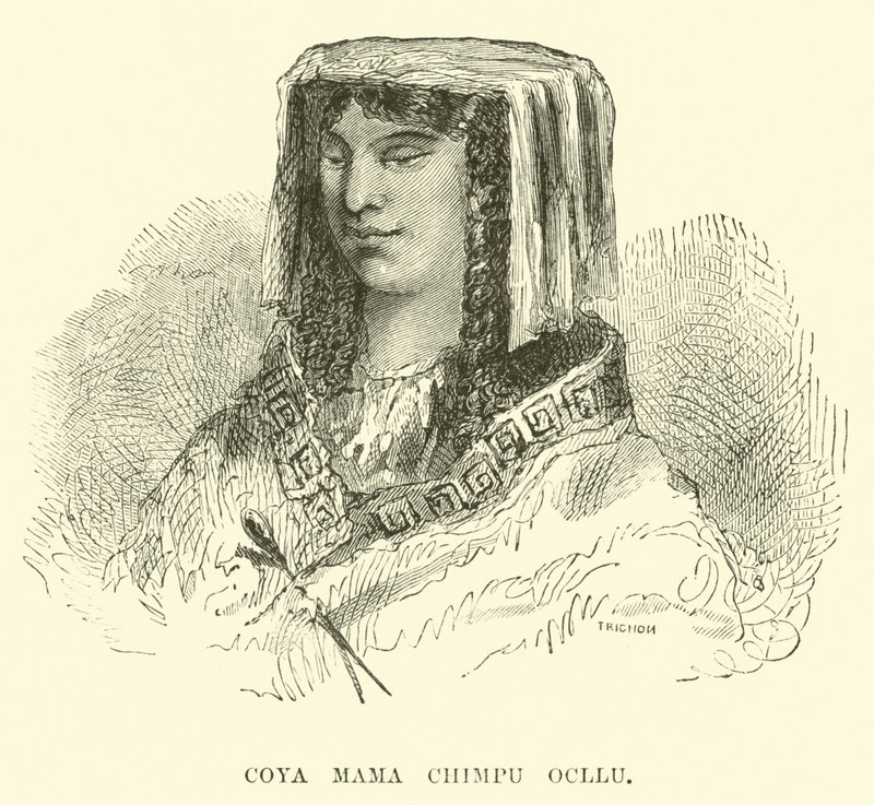 Coya Mama Chimpu Ocllu da Edouard Riou