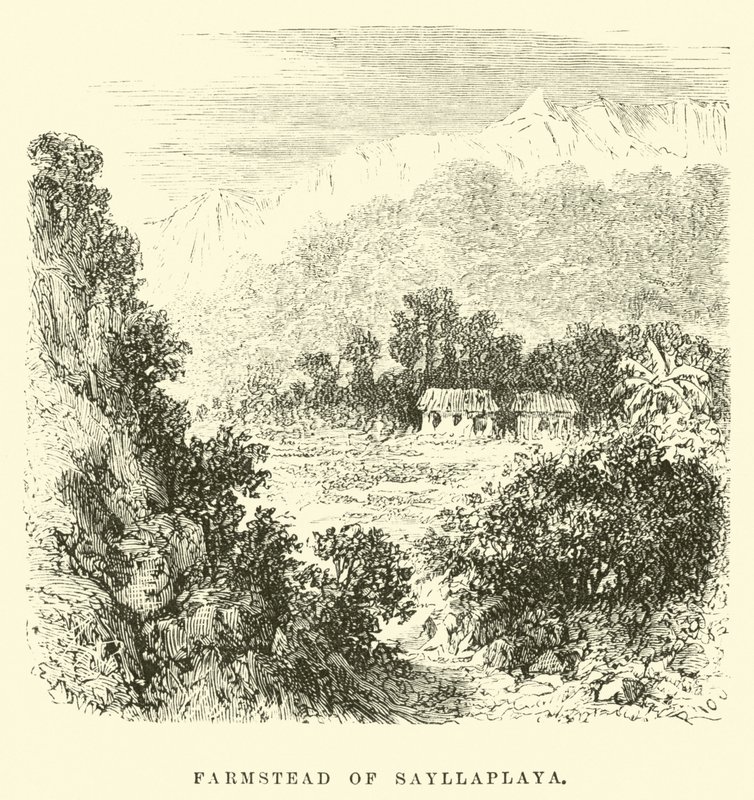 Fattoria di Sayllaplaya da Edouard Riou