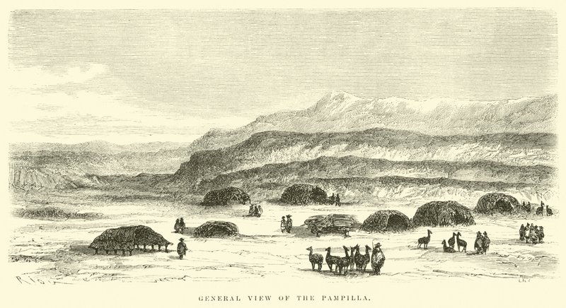 Vista Generale della Pampilla da Edouard Riou