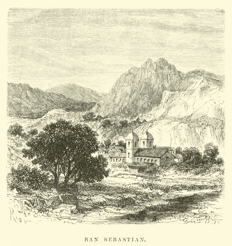 San Sebastiano da Edouard Riou