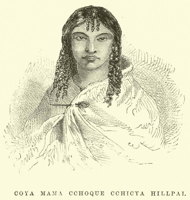 Coya Mama Cchoque Cchicya Hillpai da Edouard Riou