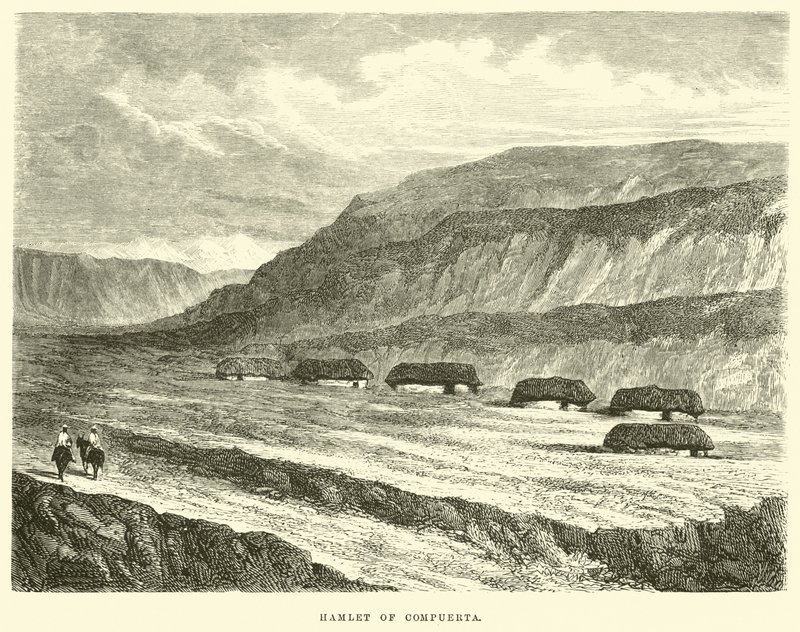 Borgo di Compuerta da Edouard Riou