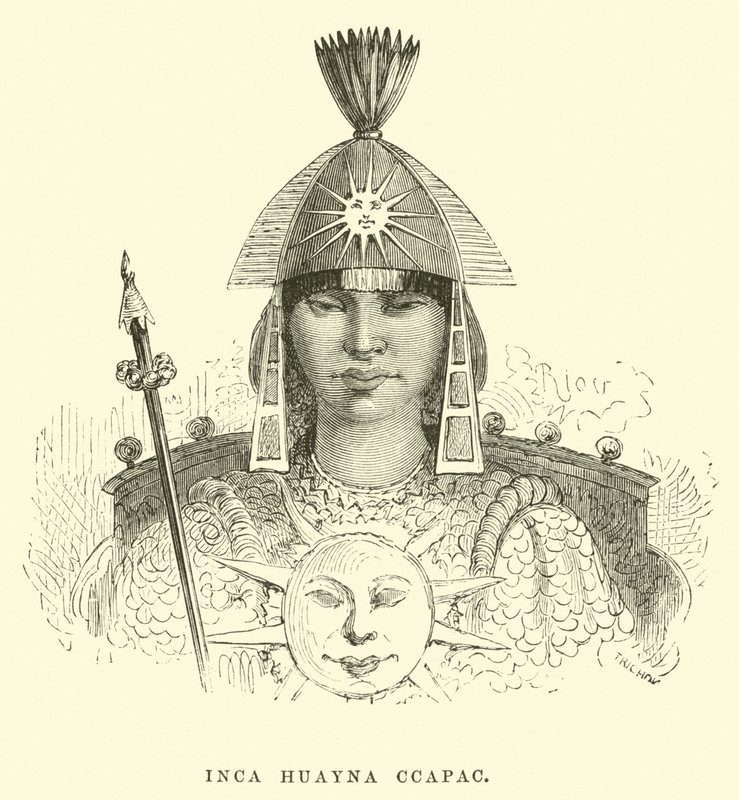 Inca Huayna Capac da Edouard Riou