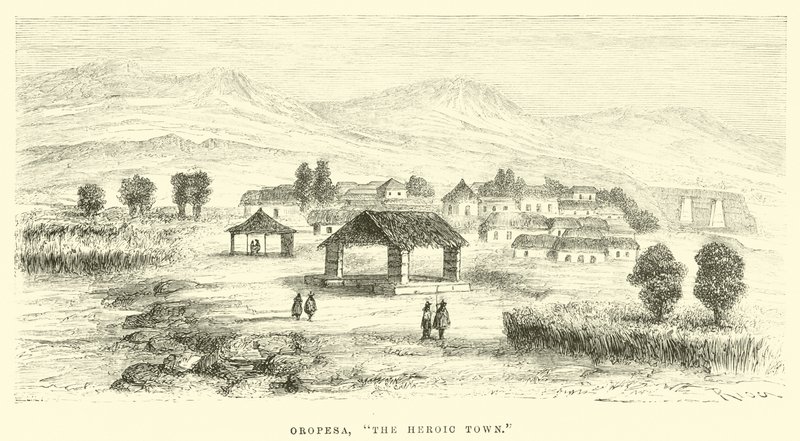 Oropesa, la città eroica da Edouard Riou